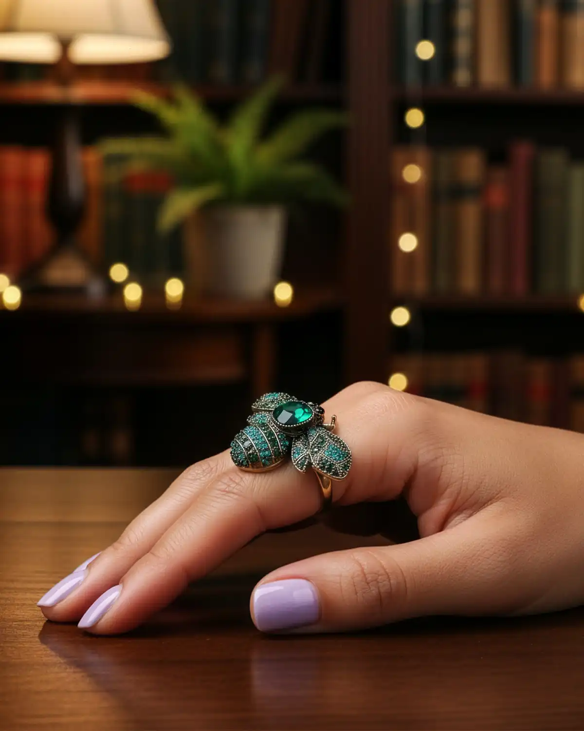 Inel Magdy Marrakech verde [1]