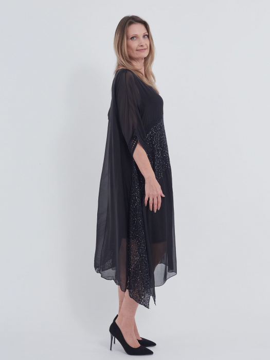 Rochie glamour neagra [2]