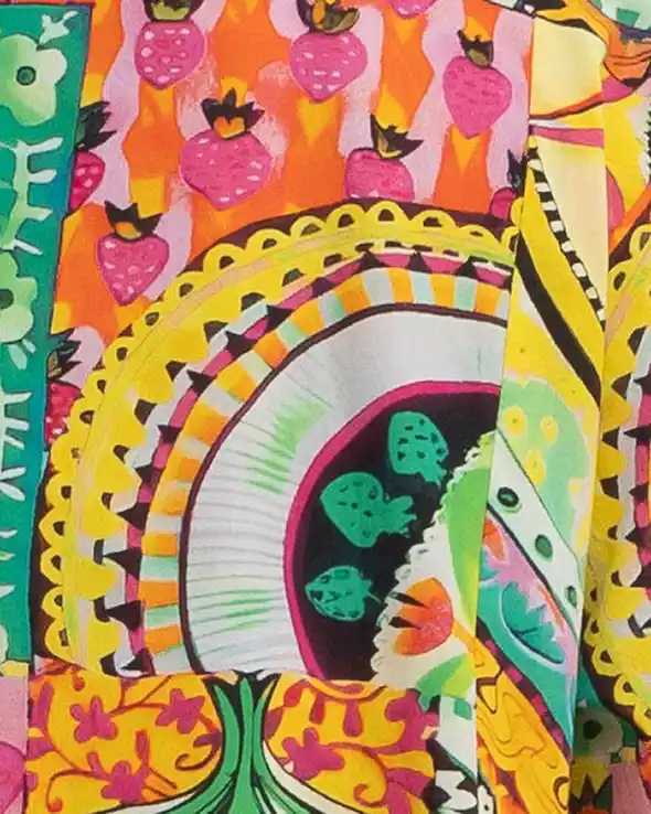 Rochie verde asimetrică cu laterale lungi, buzunare și cusături decorative [4]