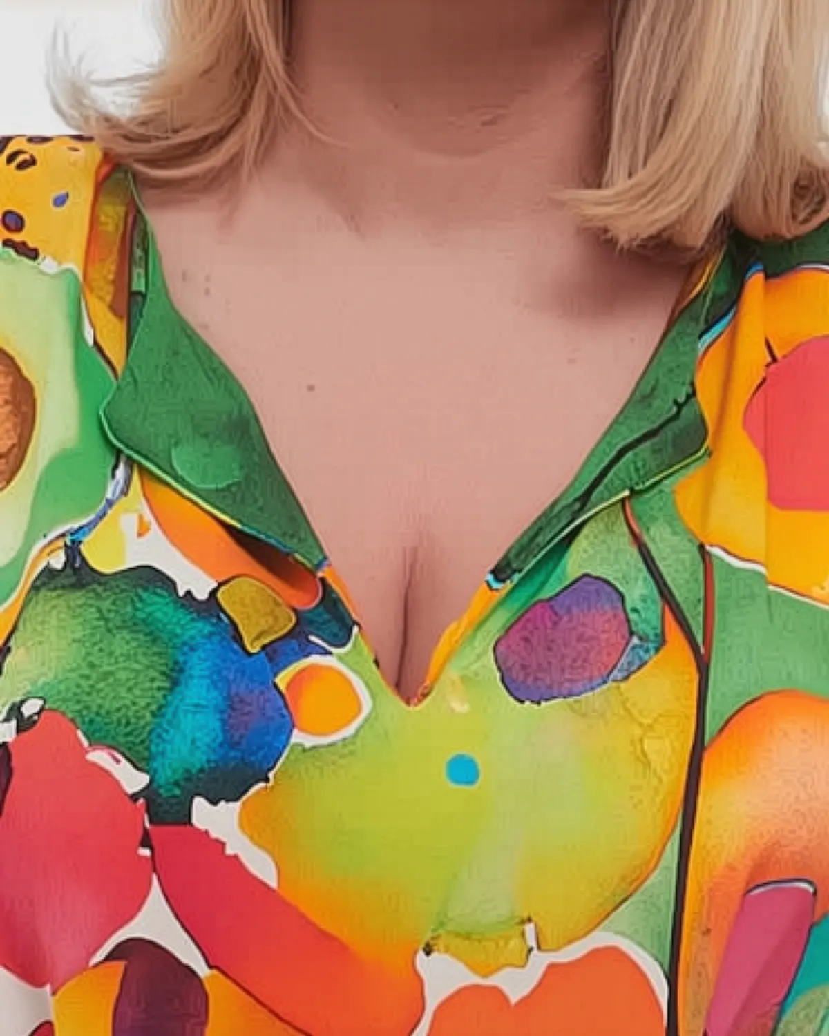 Rochie verde maxi A-line, fluidă și florală, stil smart casual [5]