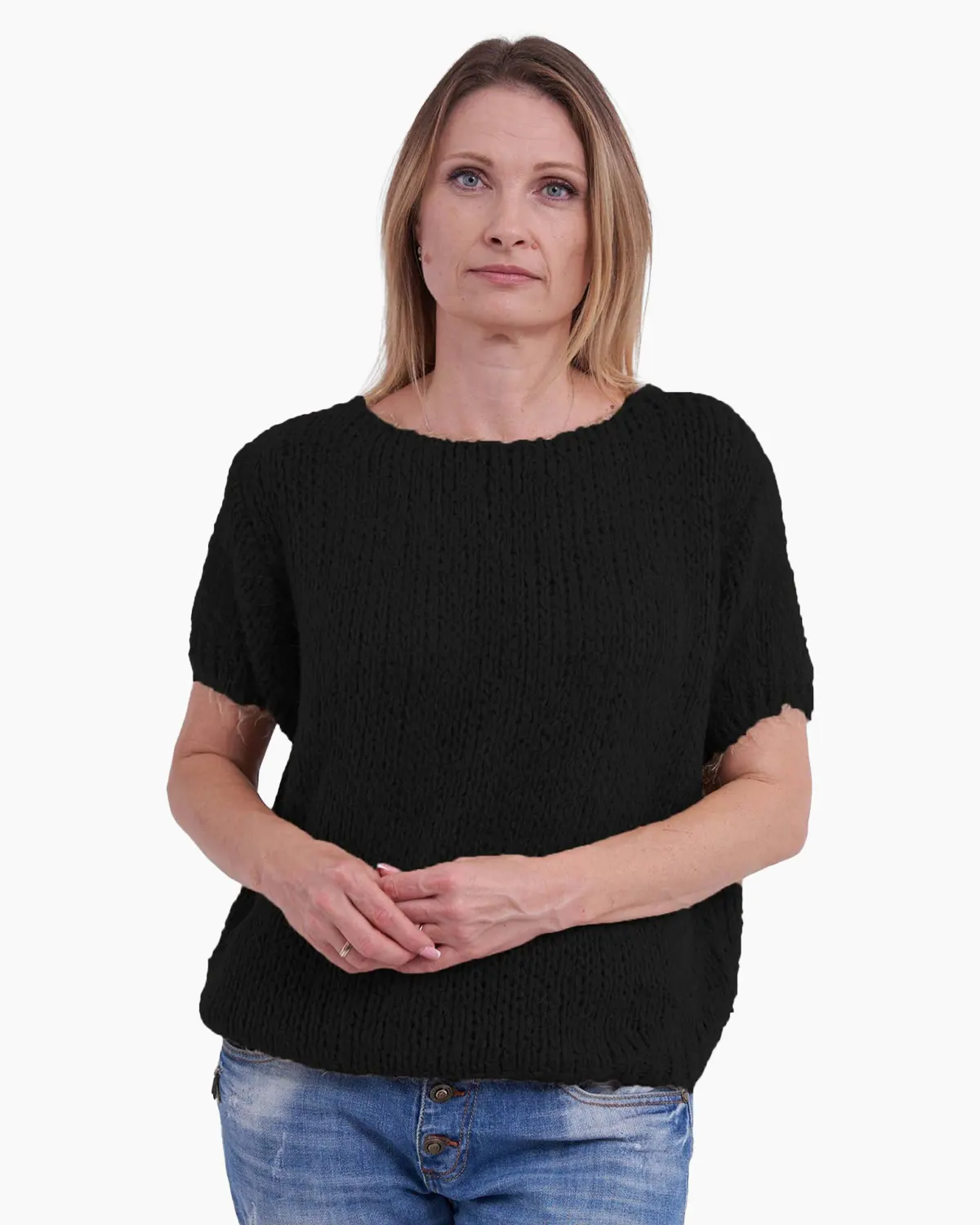 Bluza  mohair neagră [1]