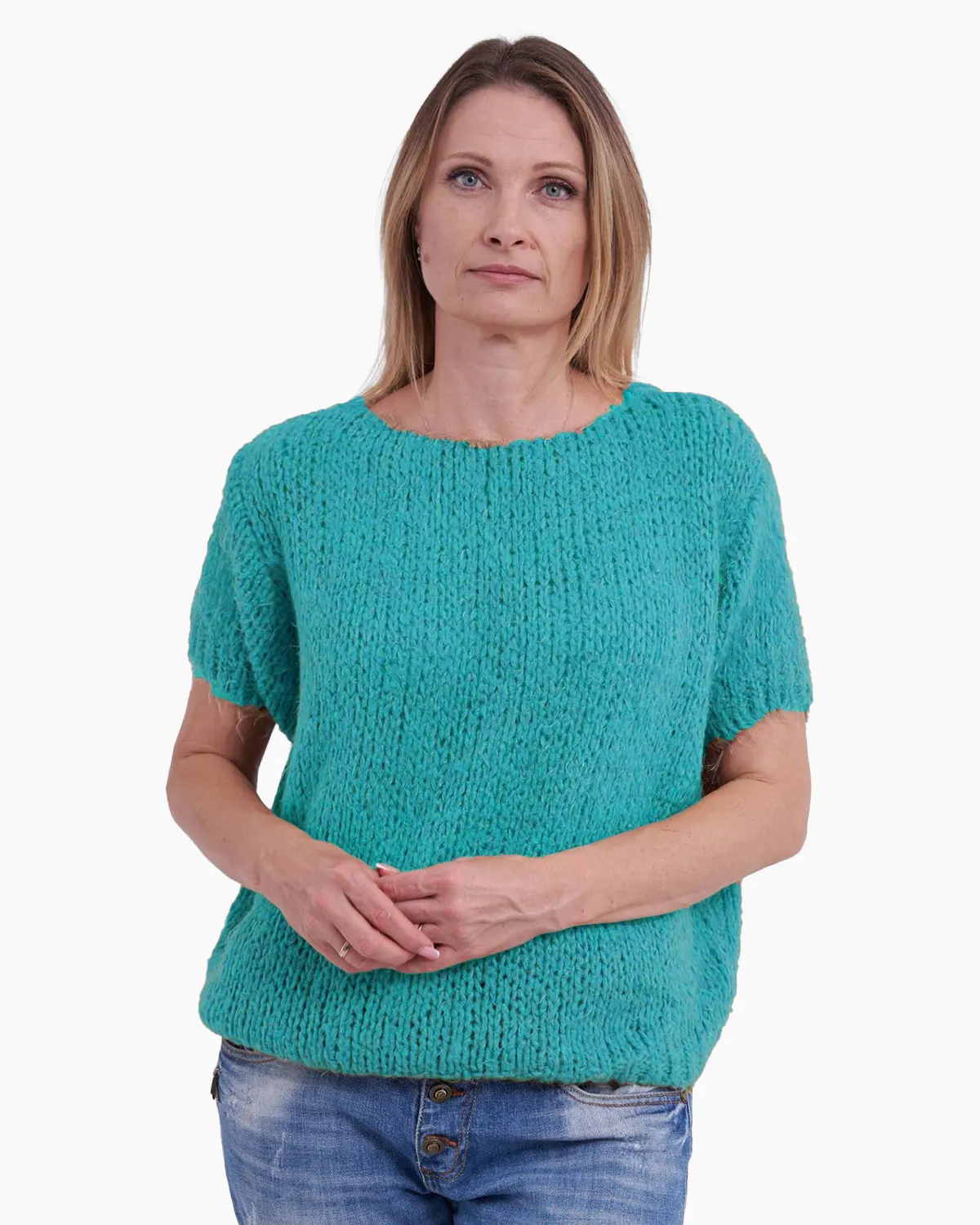 Bluza  mohair turcoaz [1]