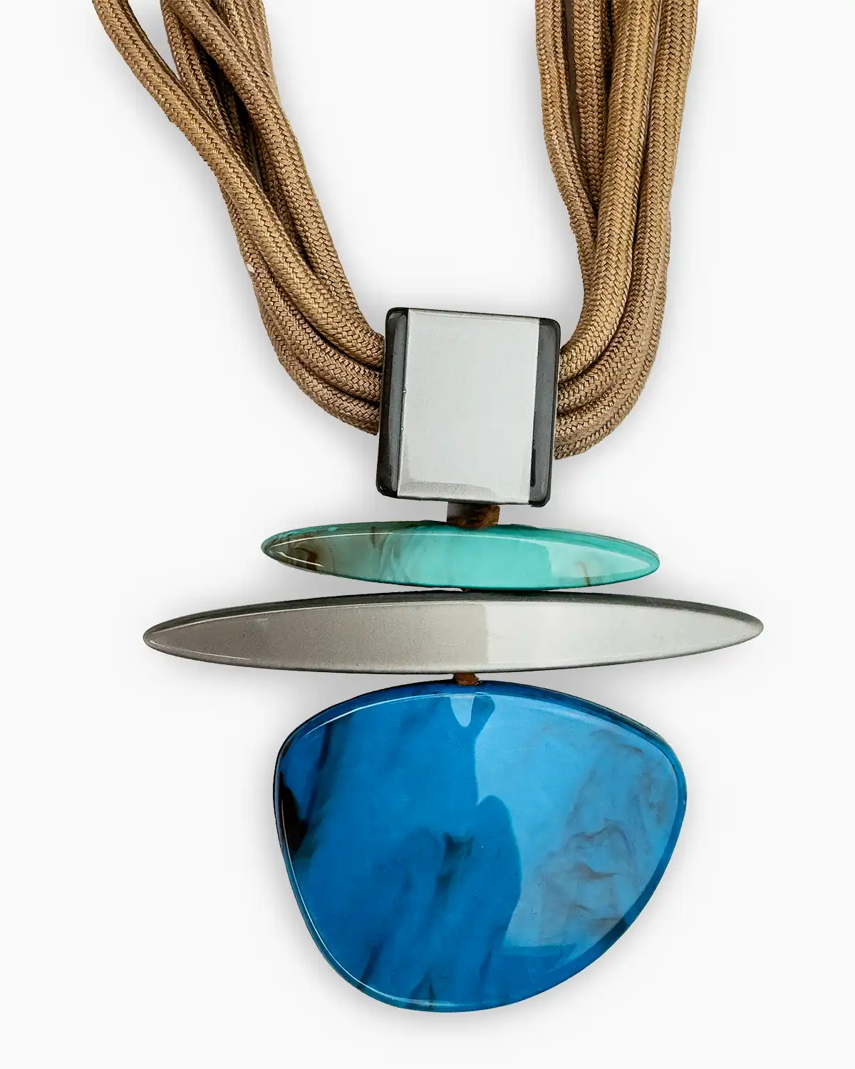 Colier Magdy Aria di Capri albastru [1]