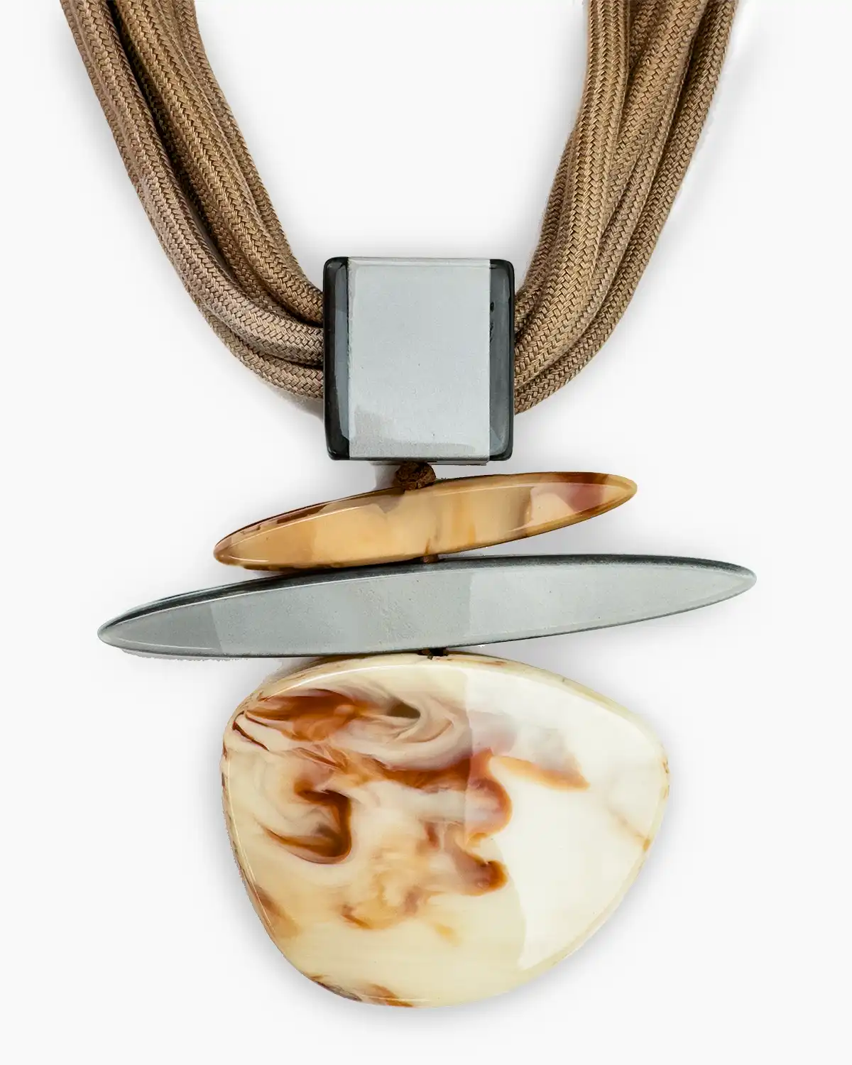 Colier Magdy Aria di Capri crem [1]