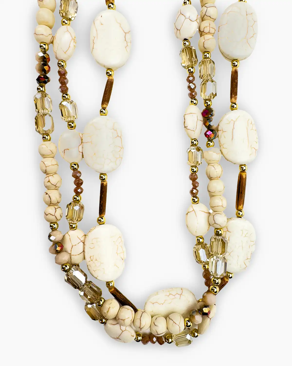 Colier Magdy Beija-Flor alb [1]