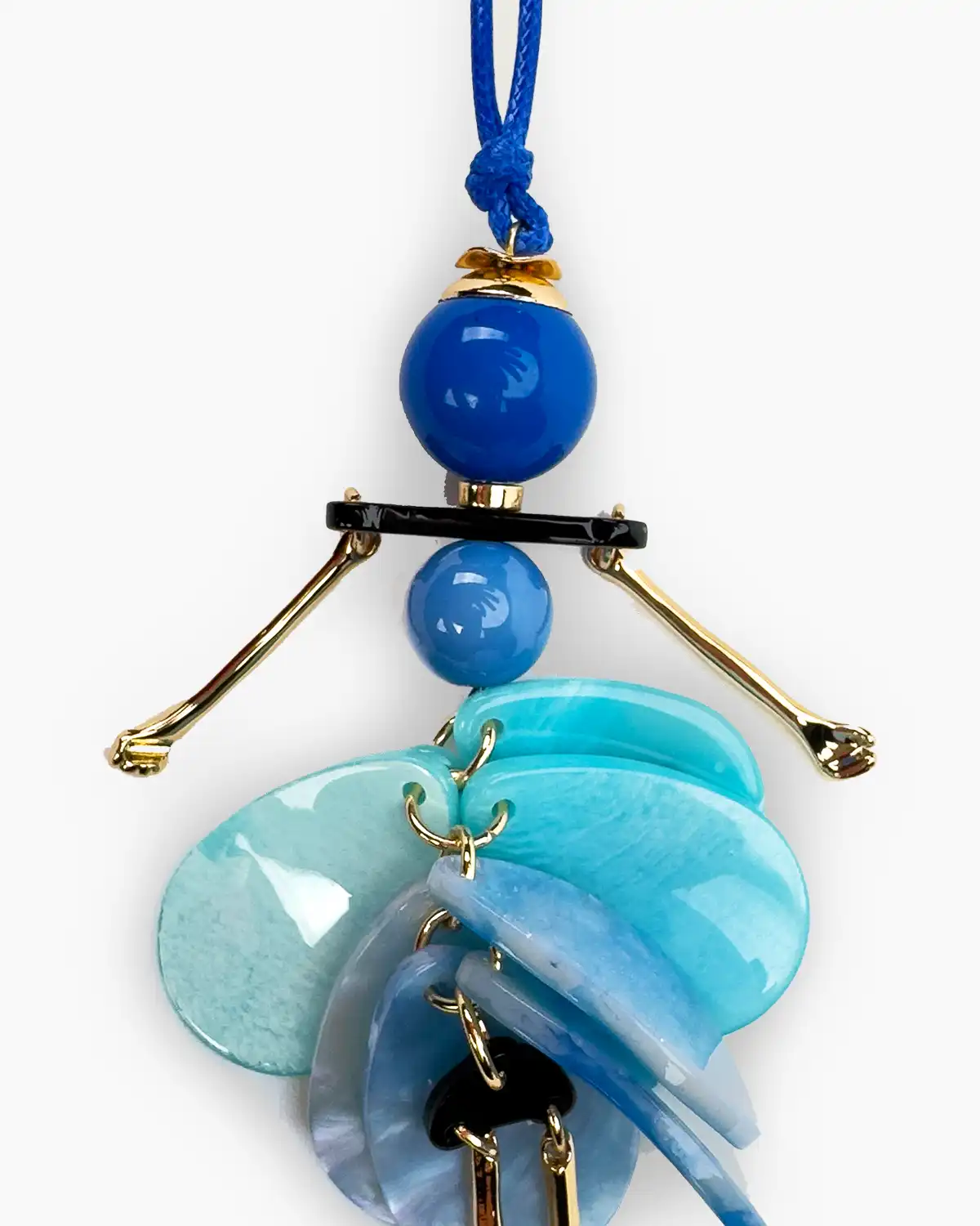 Colier Magdy Courchevel albastru [1]