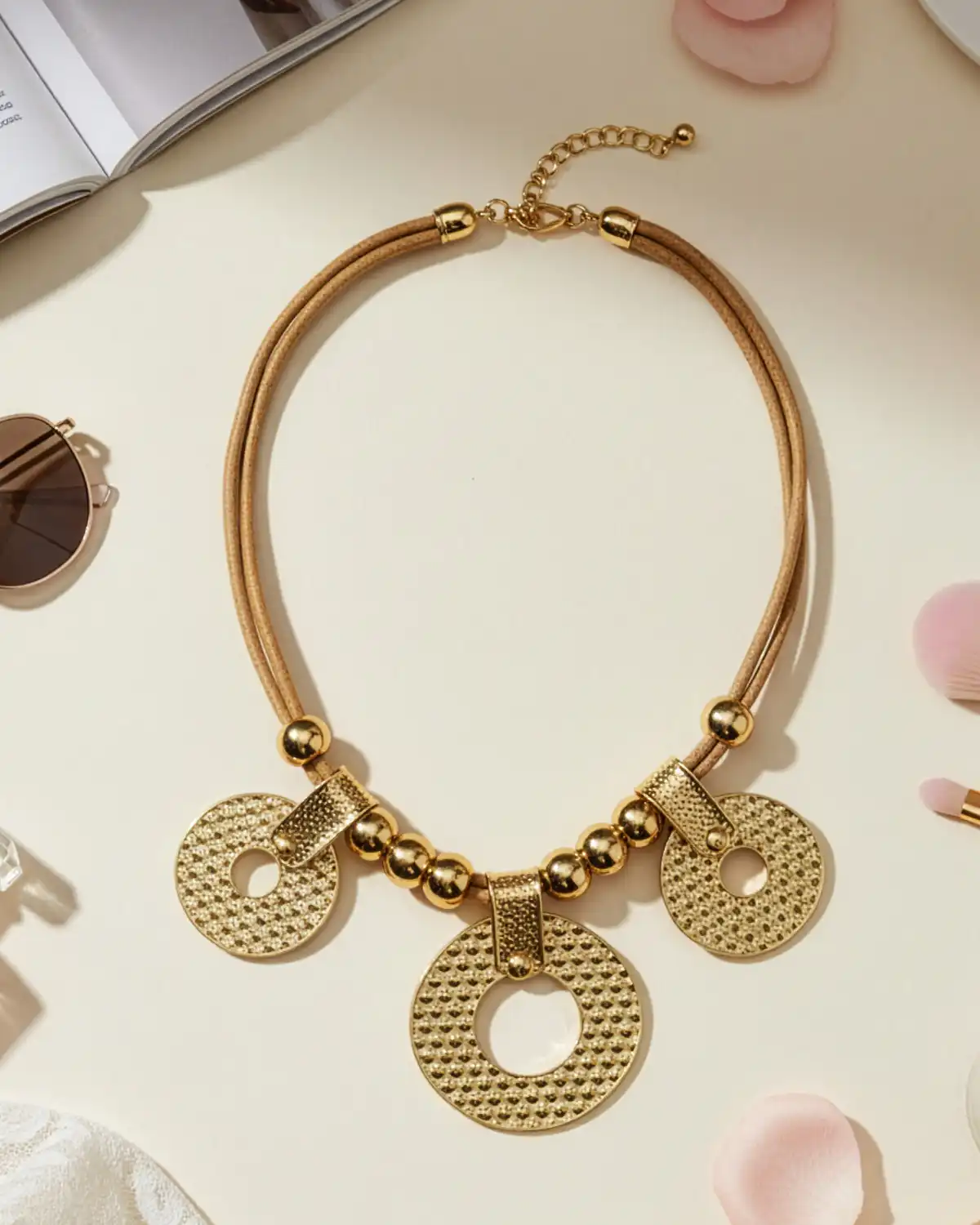 Produse noi - Colier Magdy Geneviève auriu