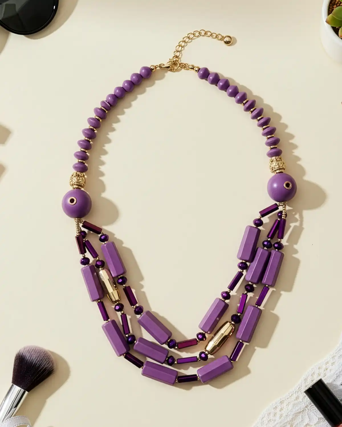 Produse noi - Colier Magdy Kalliope mov