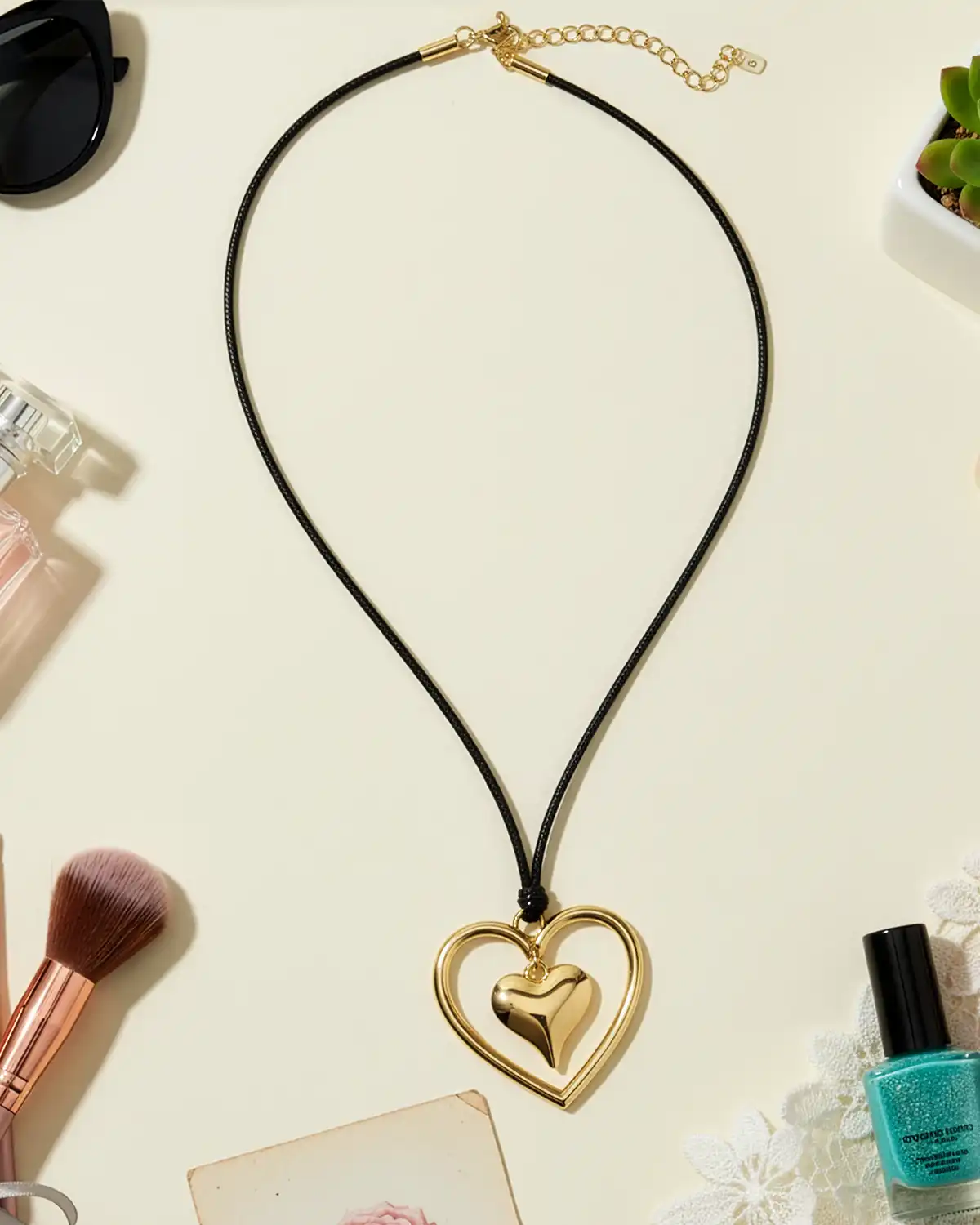 Produse noi - Colier Magdy Sardiniako Bihotza auriu