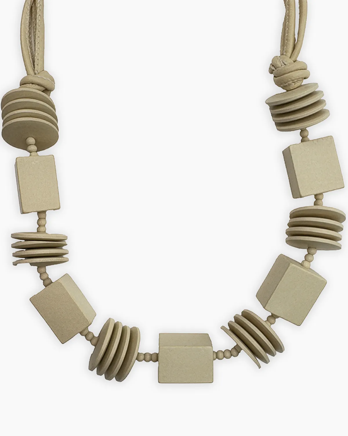 Colier Magdy Smaragdna crem [1]