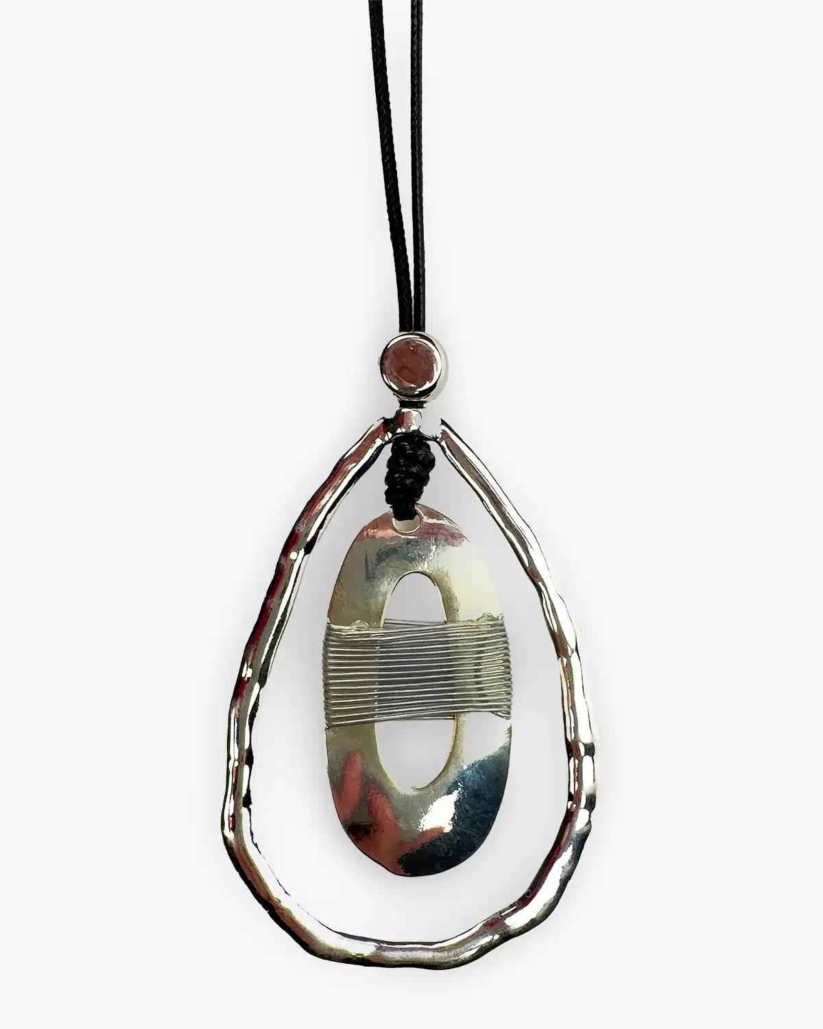 Colier Magdy Solène argintiu [1]