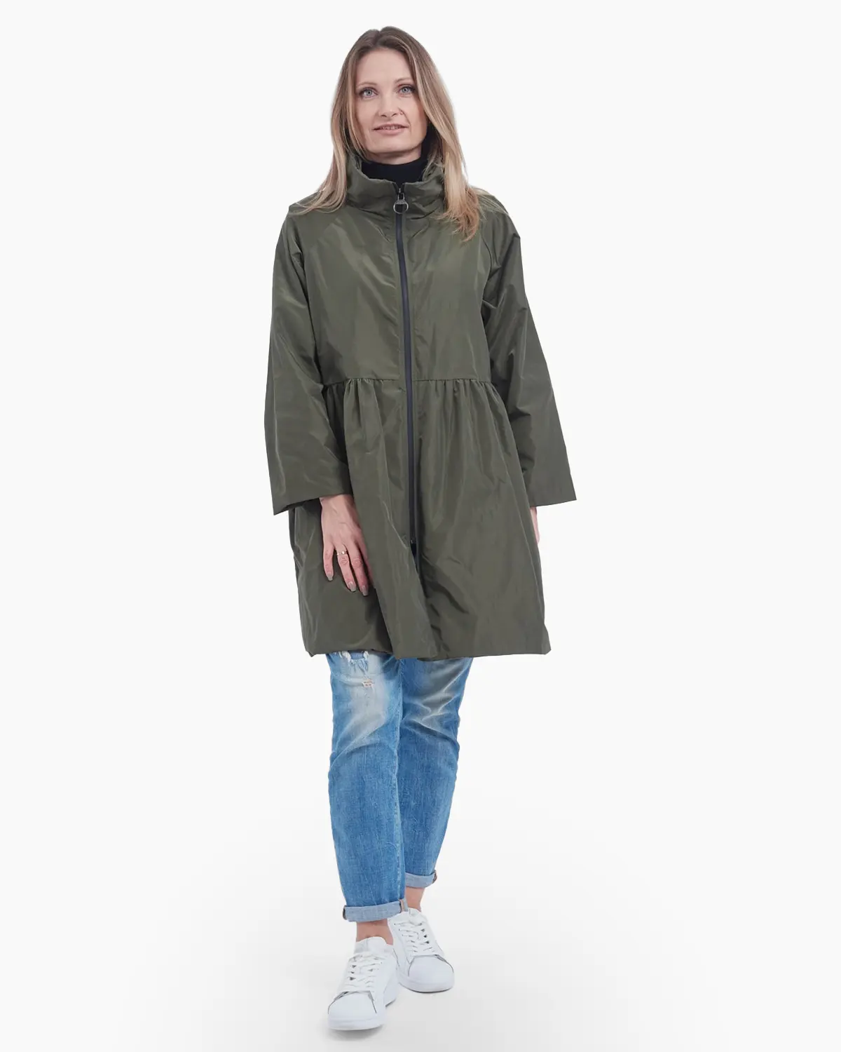 Geci Casual - Geaca oversize, kaki