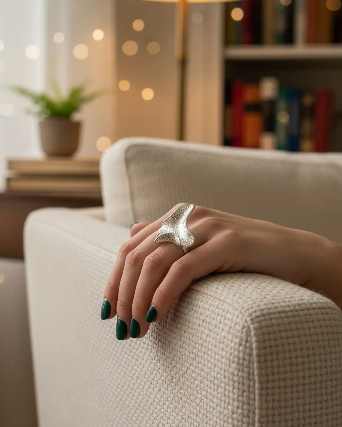 Inele - Inel Magdy Solasta argintiu