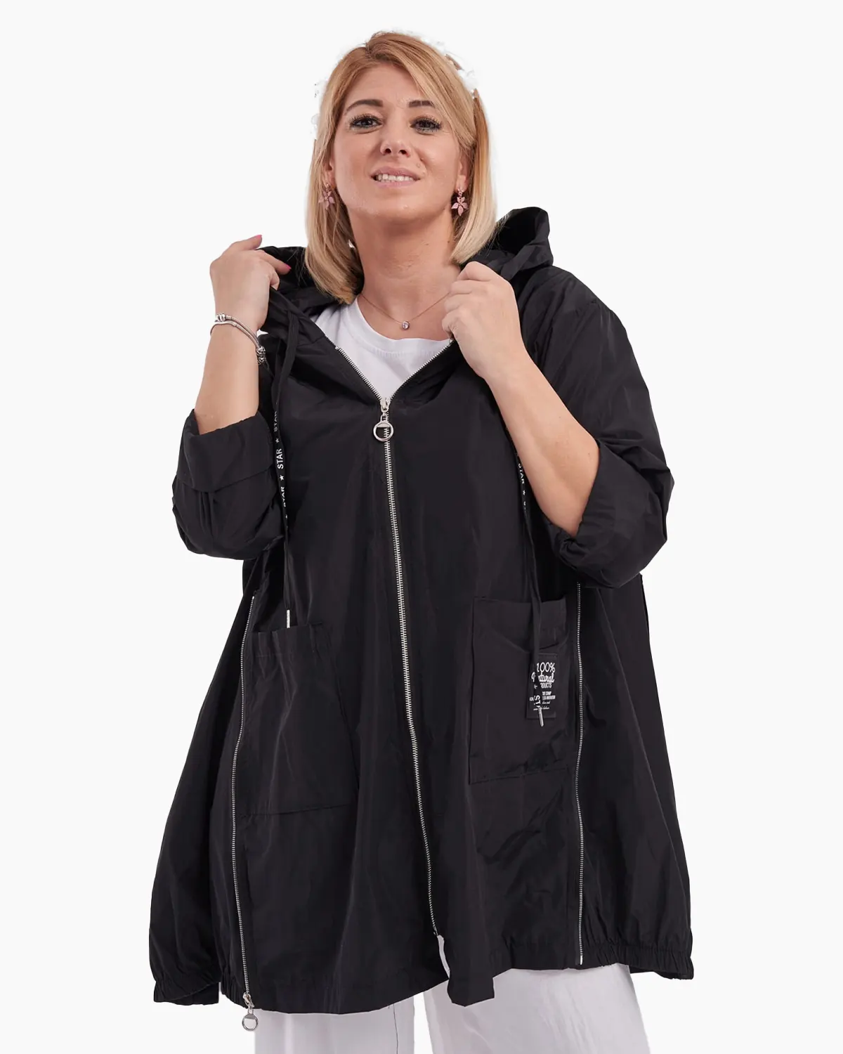 Jacheta impermeabila neagra [1]