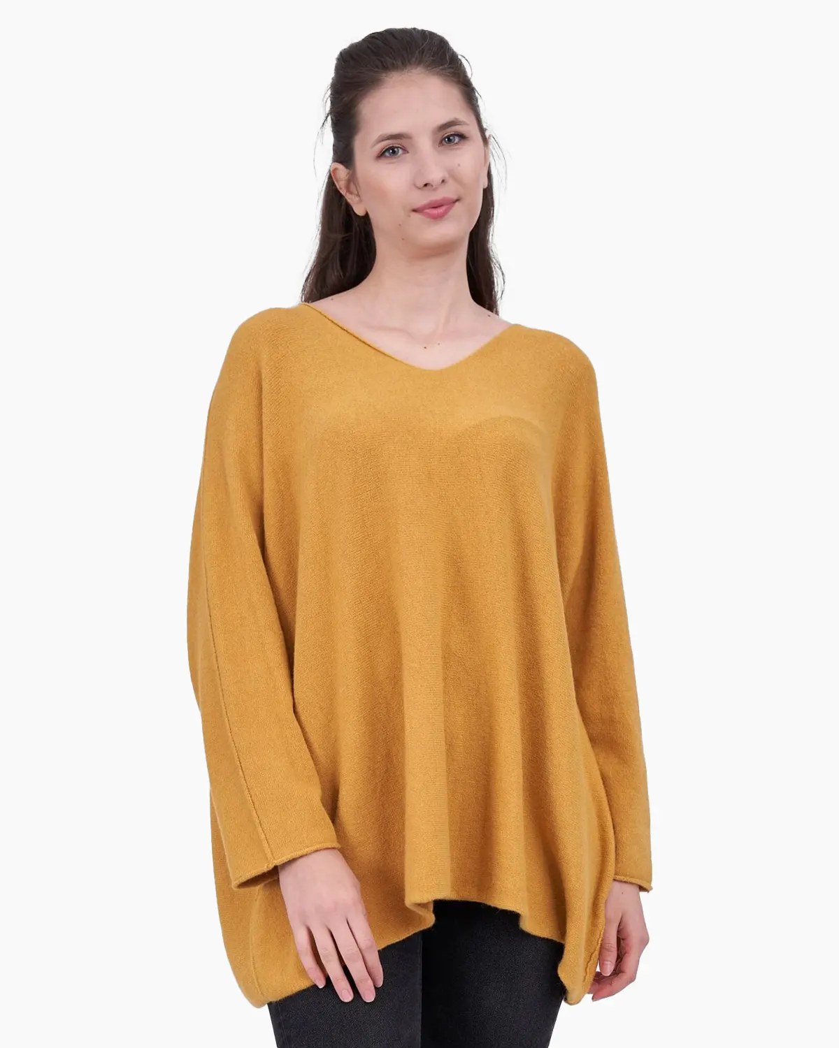 Pulovere Casual - Pulover oversize mustar