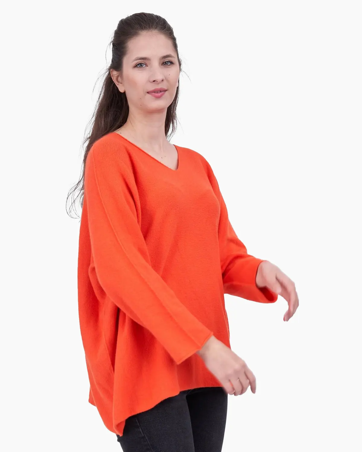 Pulover oversize orange [1]