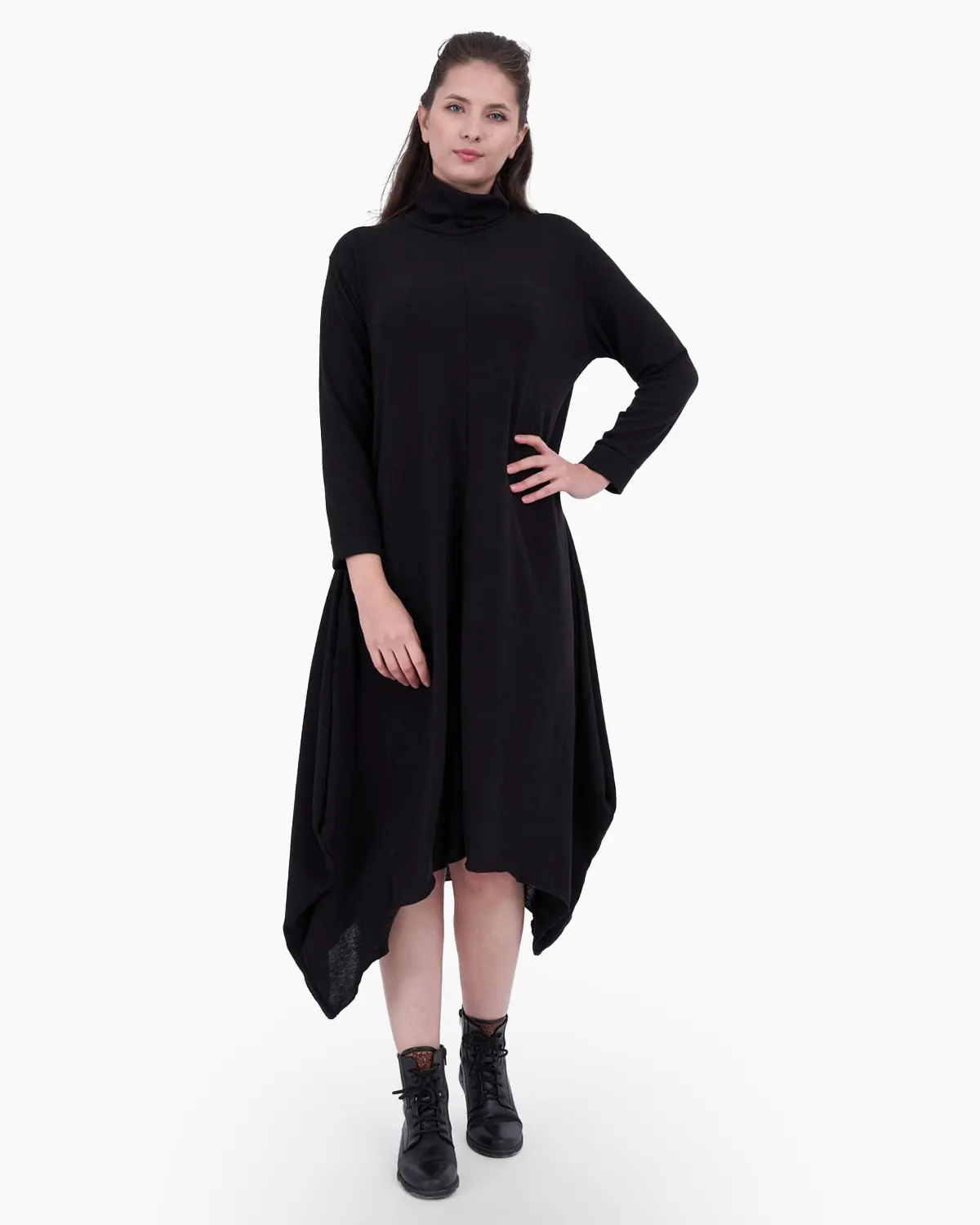 Rochii Casual - Rochie chic din tricot fin