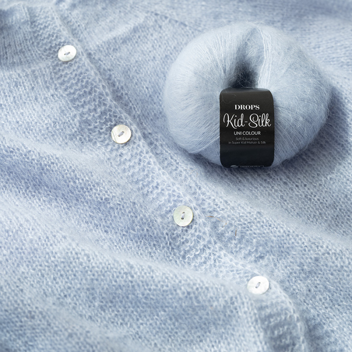 DROPS Kid-Silk – Fir Mohair și Mătase Premium pentru Tricotat & Croșetat [12]