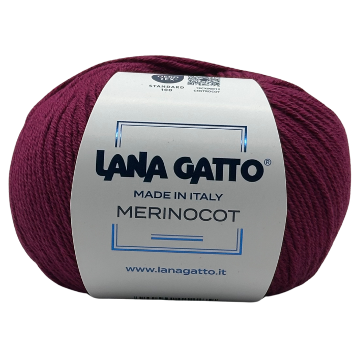 Lana Gatto Merinocot – Lână Merinos Extrafină și Bumbac, 50 g / 125 m [6]