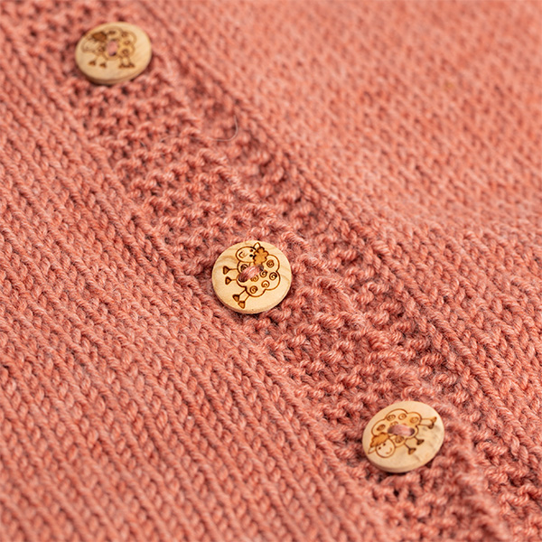 Nasturi din lemn de măslin – motiv oiță gravat [4]