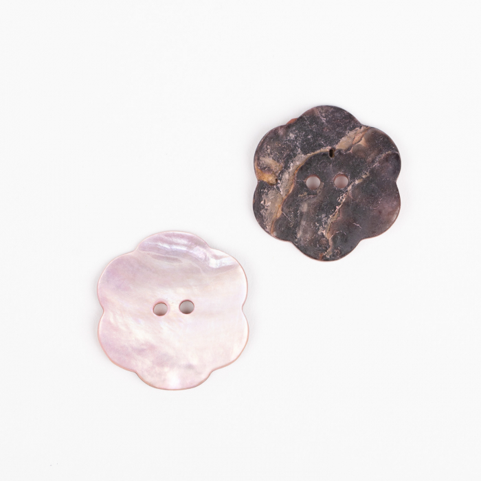 Nasturi din sidef, în formă de floare – nuanță blush [1]