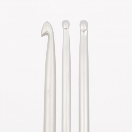 Croșetă aluminiu 15 cm – DROPS Design | Ușoară, durabilă și precisă [1]