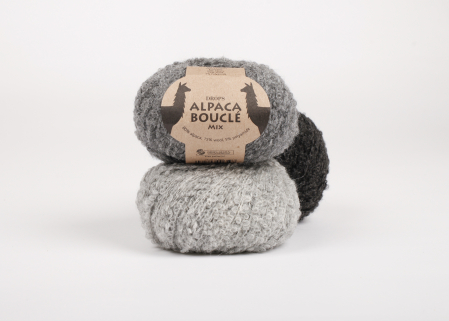 DROPS Alpaca Bouclé – Fir de tricotat pufos, 80% alpaca, 50 g [6]