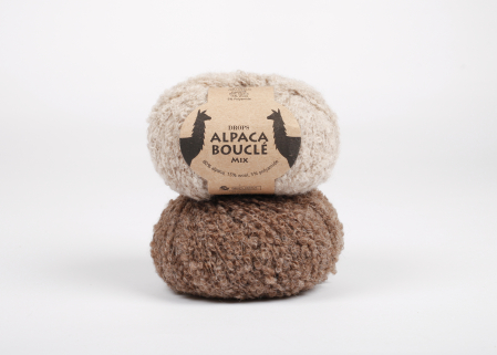DROPS Alpaca Bouclé – Fir de tricotat pufos, 80% alpaca, 50 g [7]