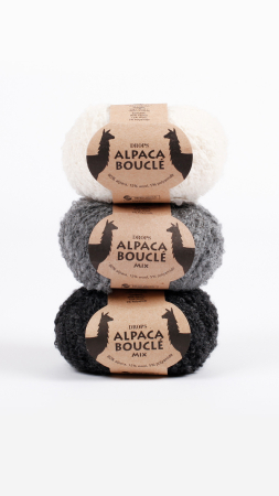 DROPS Alpaca Bouclé – Fir de tricotat pufos, 80% alpaca, 50 g [2]