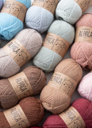 Fire Naturale 100% - DROPS Alpaca – Fir de tricotat 100% alpaca, 50 g