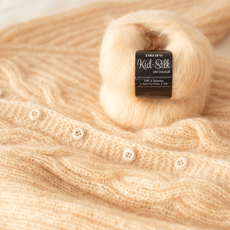 DROPS Kid-Silk – Fir Mohair și Mătase Premium pentru Tricotat & Croșetat [12]