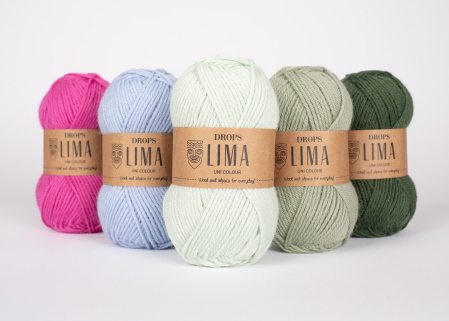 DROPS Lima – Fir de tricotat din lână și alpaca, 50 g [1]