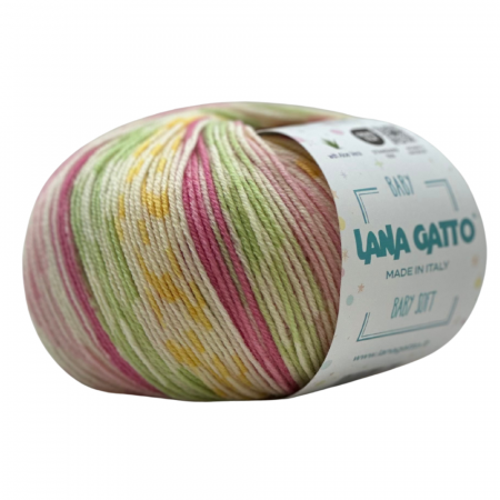 Fire Naturale 100% - Lana Gatto Baby Soft Printed
