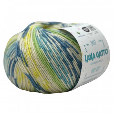 Fire Naturale 100% - Lana Gatto Baby Soft Printed