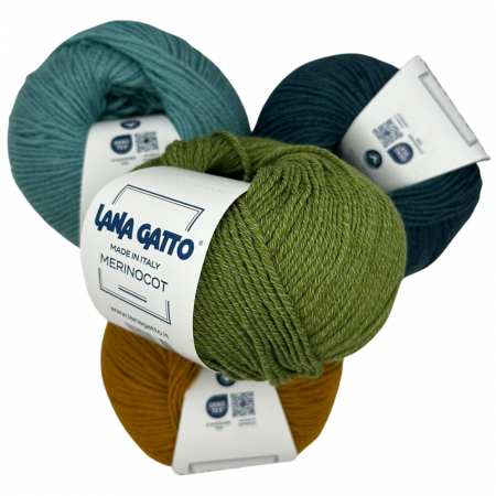 Fire Naturale 100% - Lana Gatto Merinocot