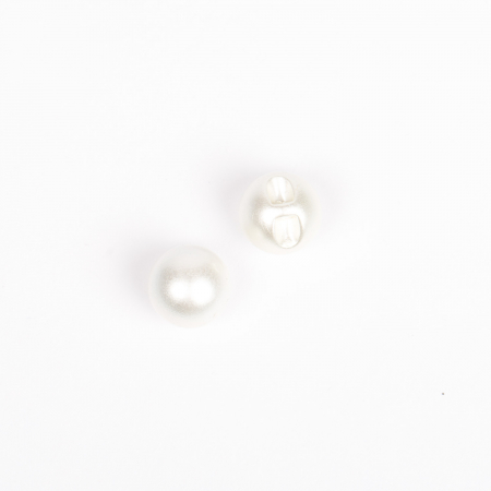 Nasturi - Nasturi albi imitație perlă – poliamidă, luciu elegant