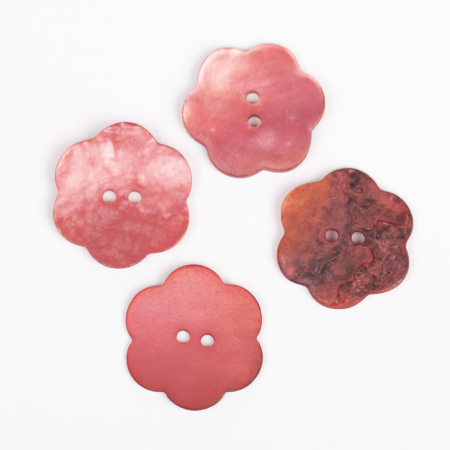 Nasturi floare din sidef – roșii [1]