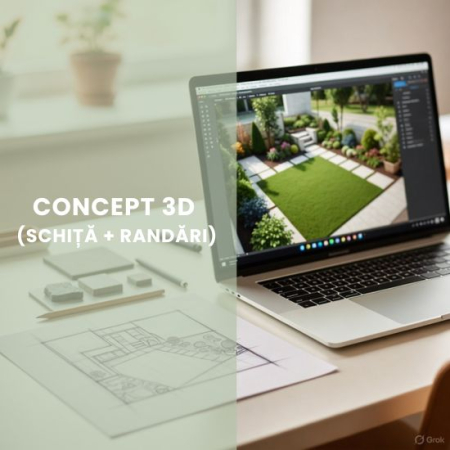 Toate serviciile - CONCEPT 3D ( SCHIȚĂ + RANDĂRI )