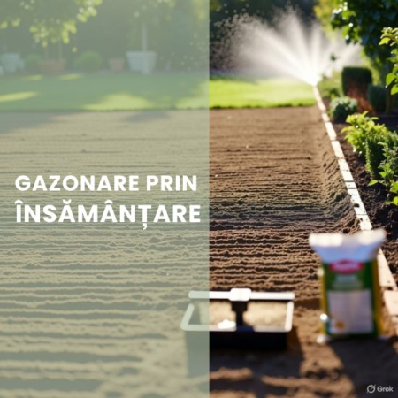 Toate serviciile - GAZONARE PRIN ÎNSĂMÂNȚARE