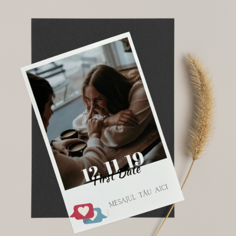 Calendare &  Kind Reminder - Kind Reminder - First Date (poza magnetică personalizată)