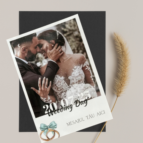 Calendare &  Kind Reminder - Kind Reminder- Wedding Day  ( poza magnetica personalizata)