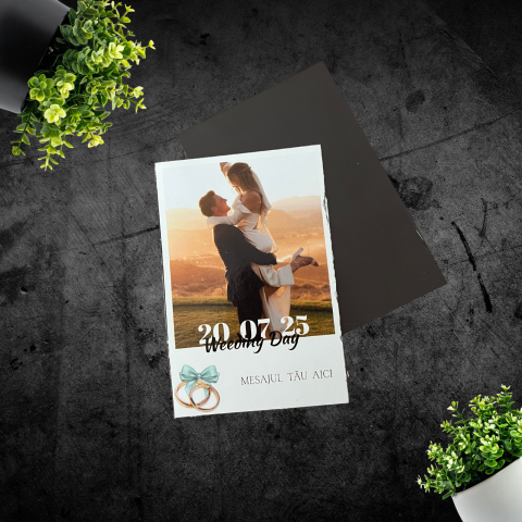 Calendare &  Kind Reminder - Kind Reminder- Wedding Day  ( poza magnetica personalizata)