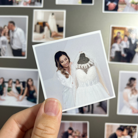 Poze Magnetice Satinate - Magnet FotoSatin 7x7 cm