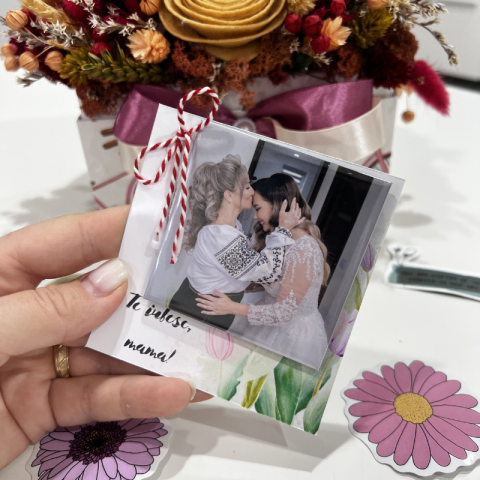 Colecția de primăvară - MĂRȚIȘOR - Mărțișor- poză personalizată