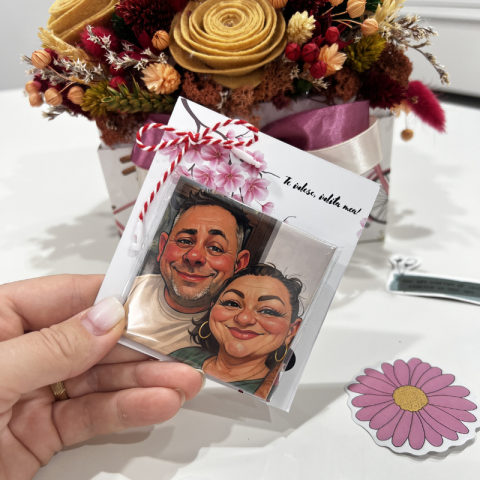 Colecția de primăvară - MĂRȚIȘOR - Mărțișor tip caricatură