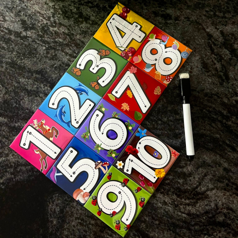 Magneți Educativi - Numere magnetice - cu contur