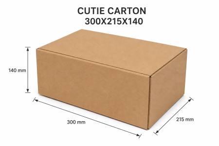 Cutii Clasice - Cutie carton CO3 Natur 300X215X140