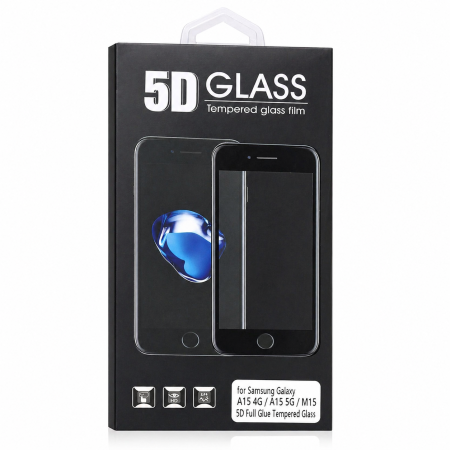 Folii telefoane - Folie sticlă securizată 5D Full Glue Samsung Galaxy A15 4G / A15 5G / M15