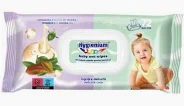 Igiena personala - Pachet economic 10 buc x Servetele umede pentru bebelusi Hygienium cu vitamina E & ulei de jojoba