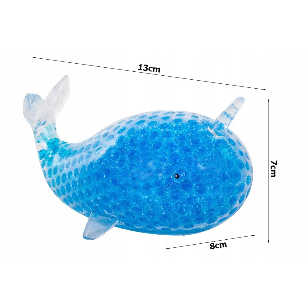 Jucărie antistres bilă gel senzorial delfin albastru [5]